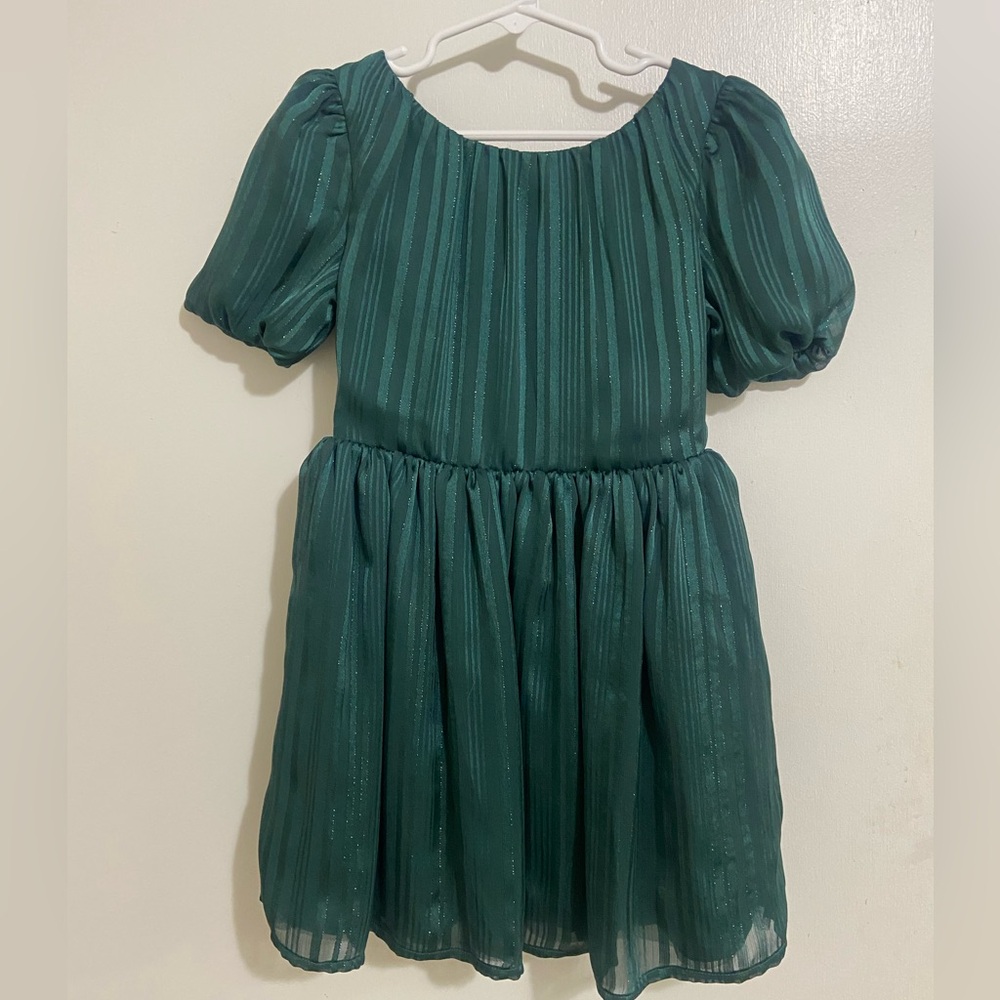 Cat & Jack Elegant Green girls dress size 4/5